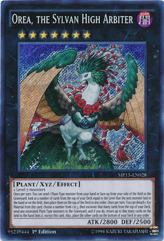Orea, le Haut Arbitre Sylvain [MP15-EN028] Secret Rare 