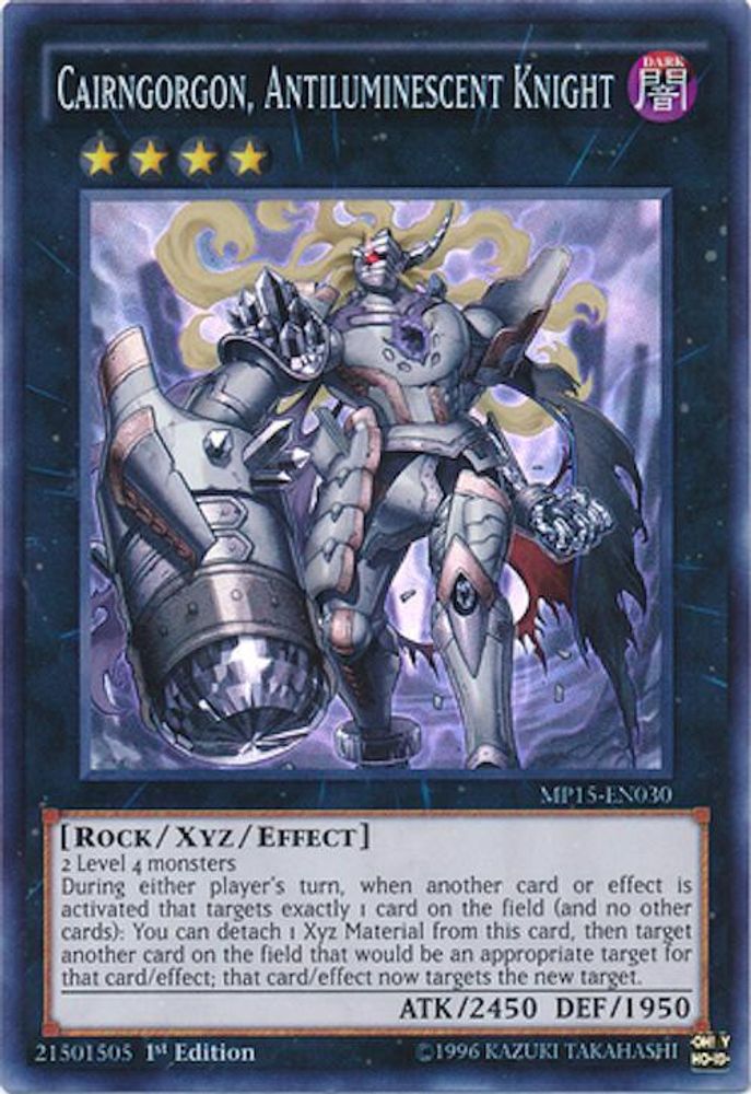 Cairngorgon, Antiluminescent Knight (MP15-EN030) - Super Rare