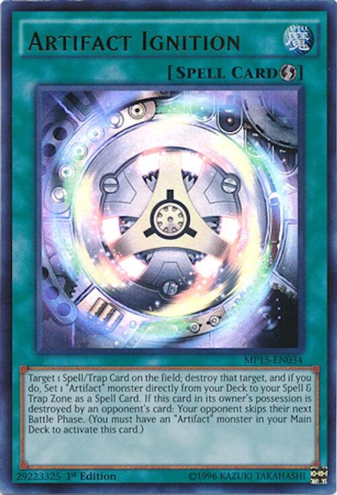 Artifact Ignition (MP15-EN034) - Ultra Rare