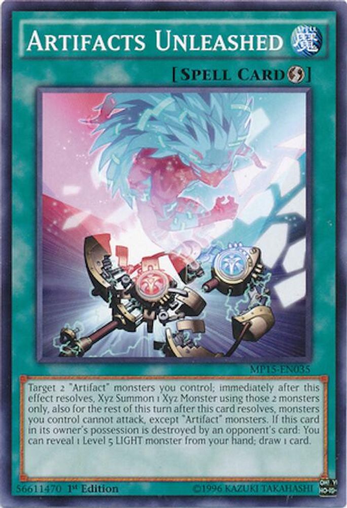 Artifacts Unleashed (MP15-EN035) - Common