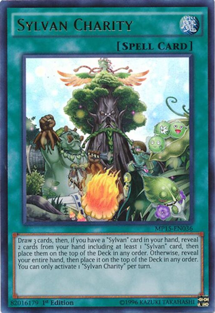 Sylvan Charity (MP15-EN036) - Ultra Rare