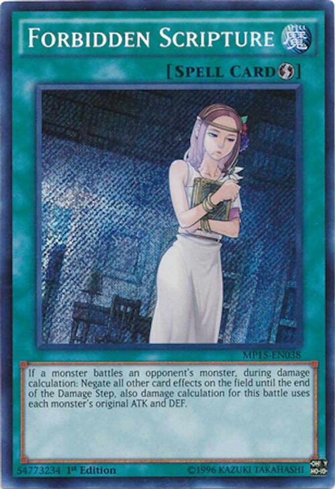 Écriture interdite [MP15-EN038] Secret Rare 