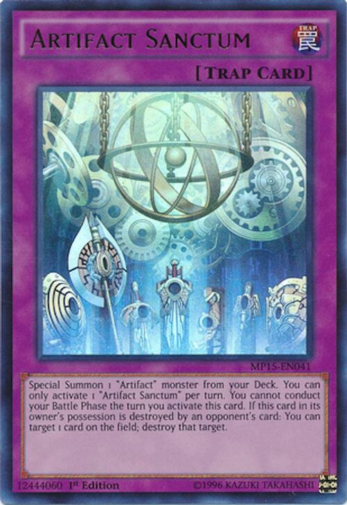 Artifact Sanctum (MP15-EN041) - Ultra Rare