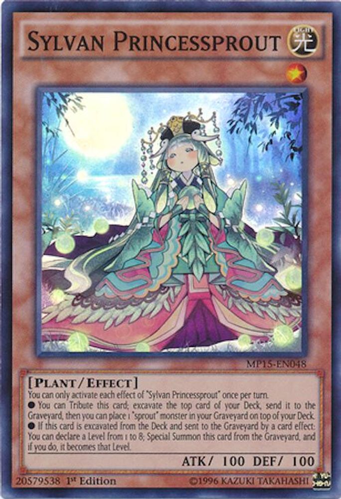 Sylvan Princessprout (MP15-EN048) - Super Rare