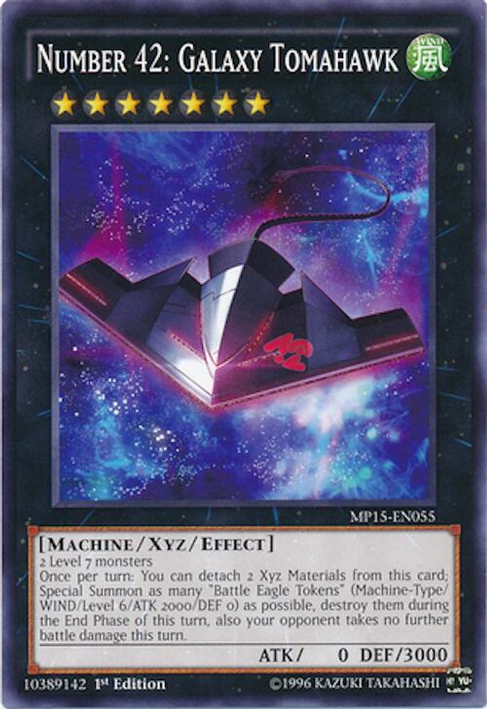 Number 42: Galaxy Tomahawk (MP15-EN055) - Common