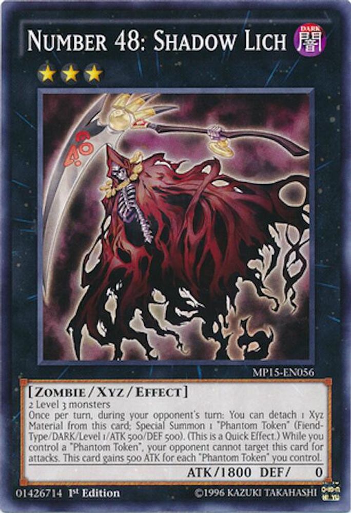 Number 48: Shadow Lich (MP15-EN056) - Common