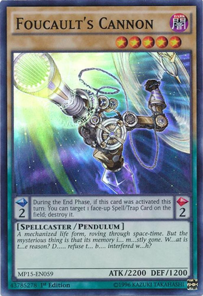 Canon de Foucault [MP15-EN059] Super Rare 