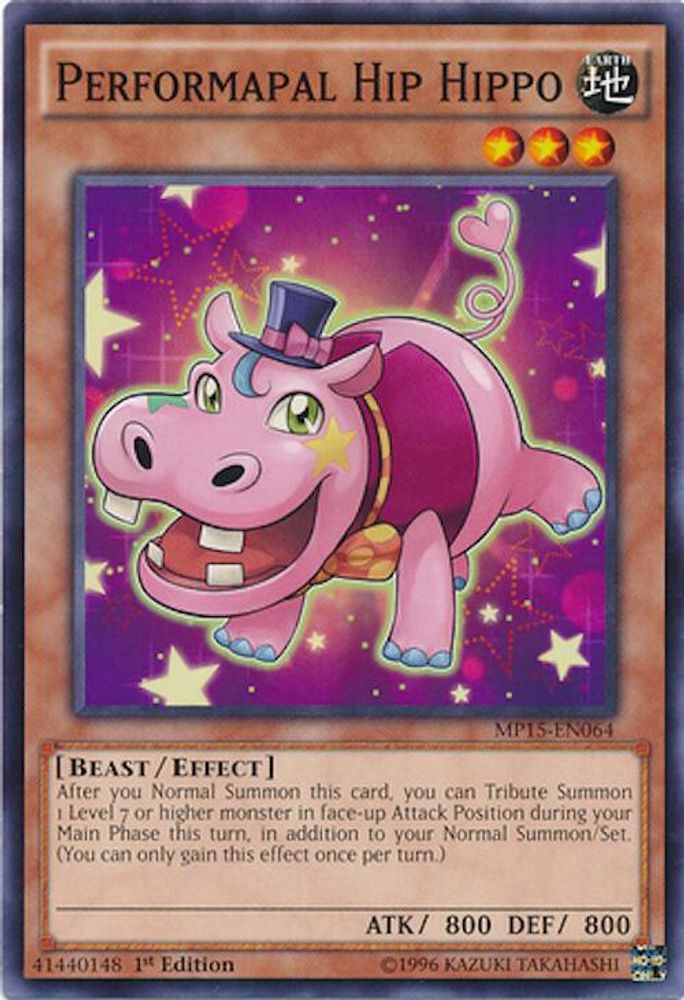 Performapal Hip Hippo (MP15-EN064) - Common