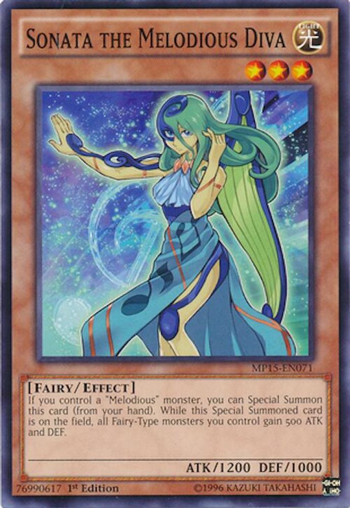 Sonata the Melodious Diva (MP15-EN071) - Common