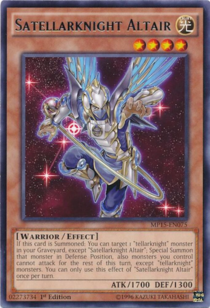 Satellarknight Altair (MP15-EN075) - Rare
