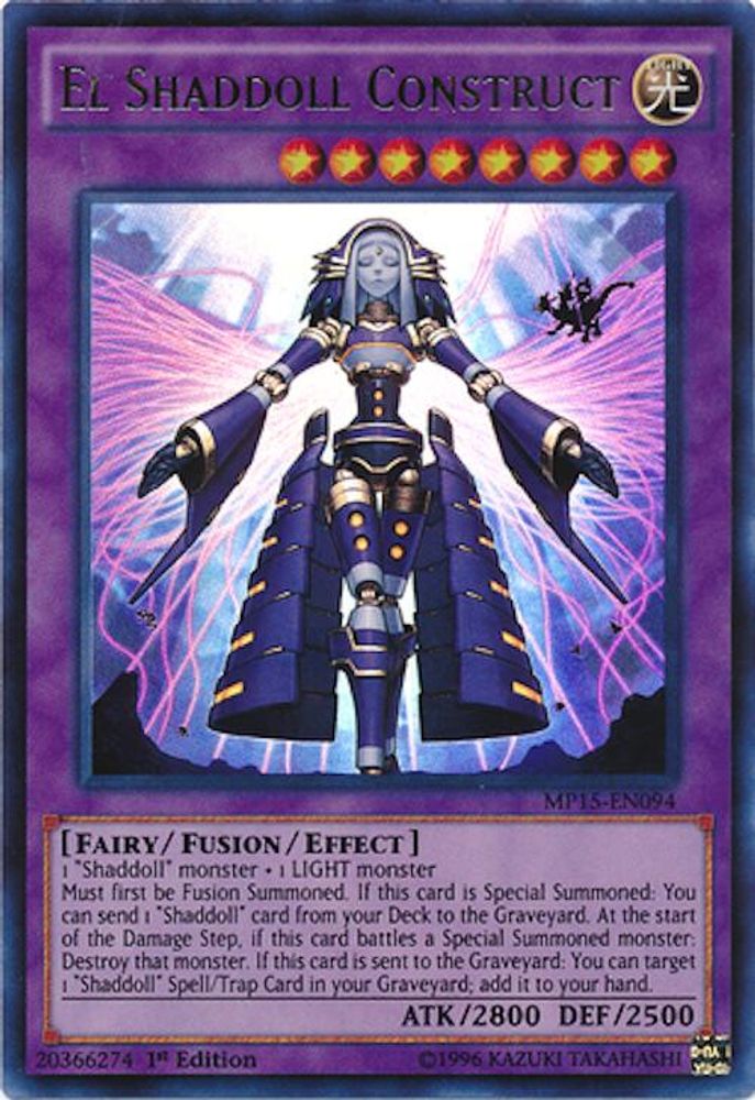 El Shaddoll Construct (MP15-EN094) - Ultra Rare