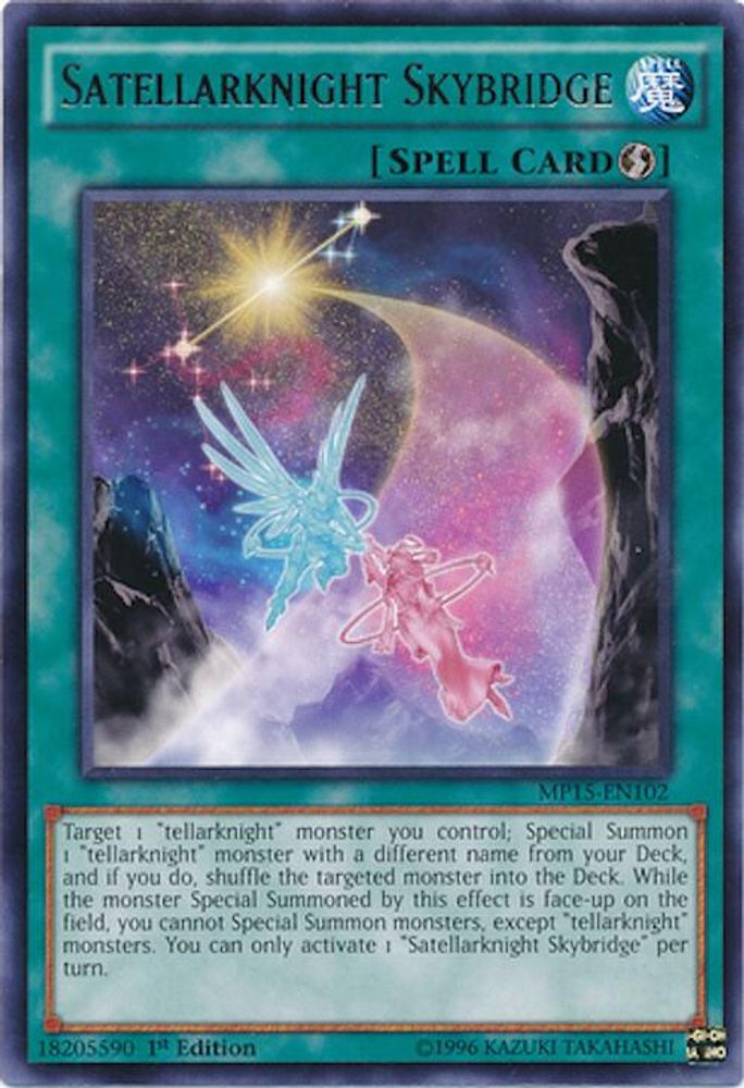 Satellarknight Skybridge (MP15-EN102) - Rare