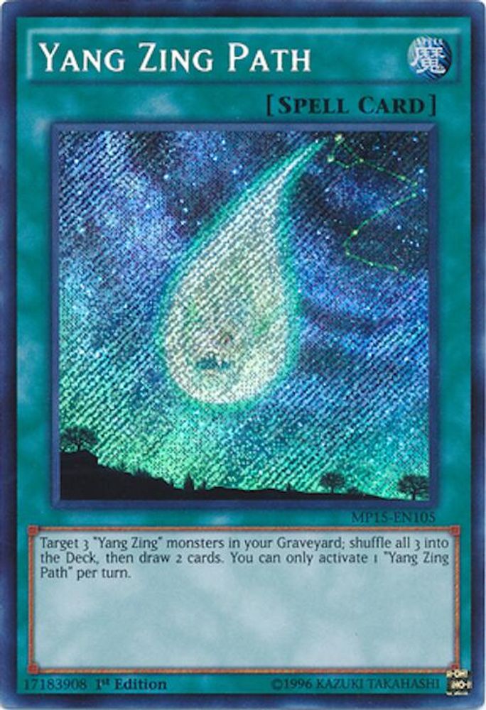 Yang Zing Path (MP15-EN105) - Secret Rare