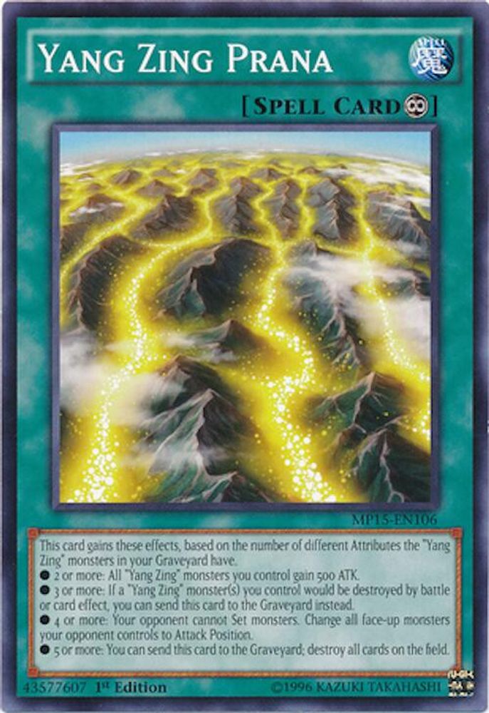 Yang Zing Prana (MP15-EN106) - Common