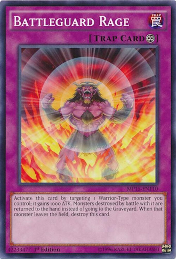 Battleguard Rage (MP15-EN110) - Common