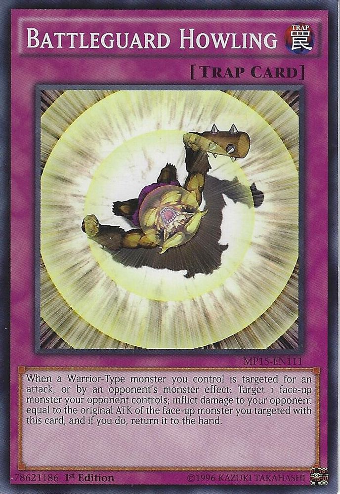 Battleguard Howling (MP15-EN111) - Common