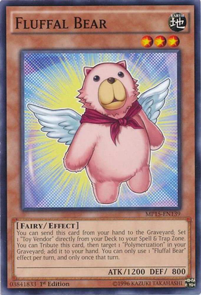 Fluffal Bear (MP15-EN139) - Common