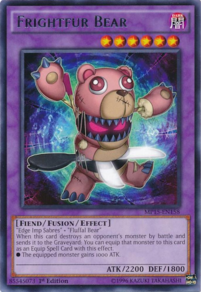 Frightfur Bear (MP15-EN158) - Rare
