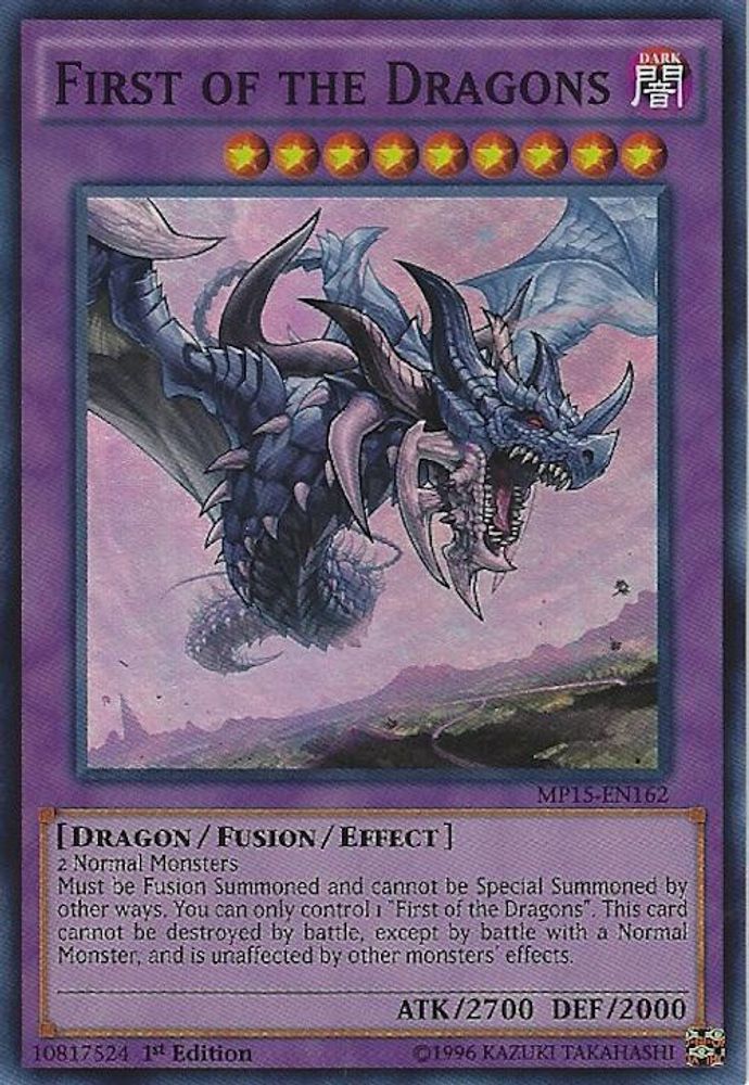 Premier des Dragons [MP15-EN162] Super Rare 