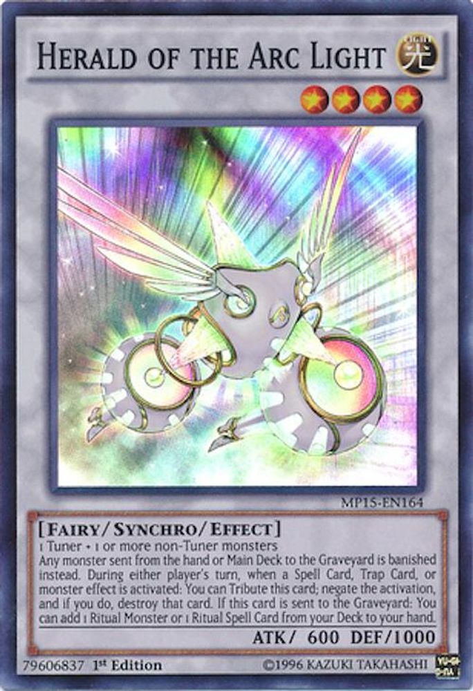 Herald of the Arc Light (MP15-EN164) - Super Rare