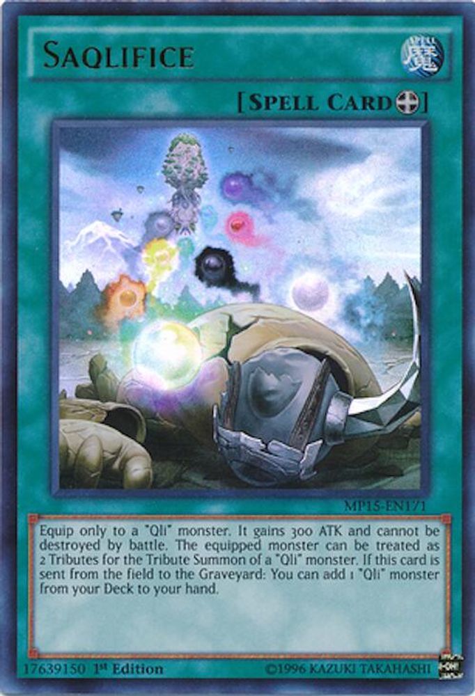 Saqlifice [MP15-EN171] Ultra Rare 