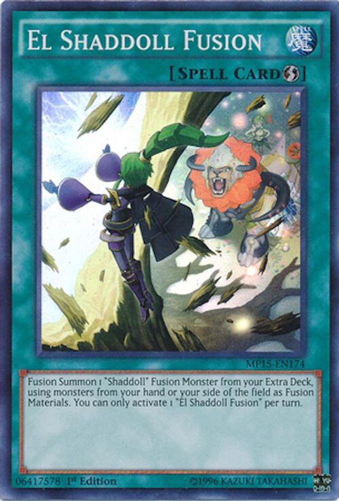 El Shaddoll Fusion (MP15-EN174) - Super Rare