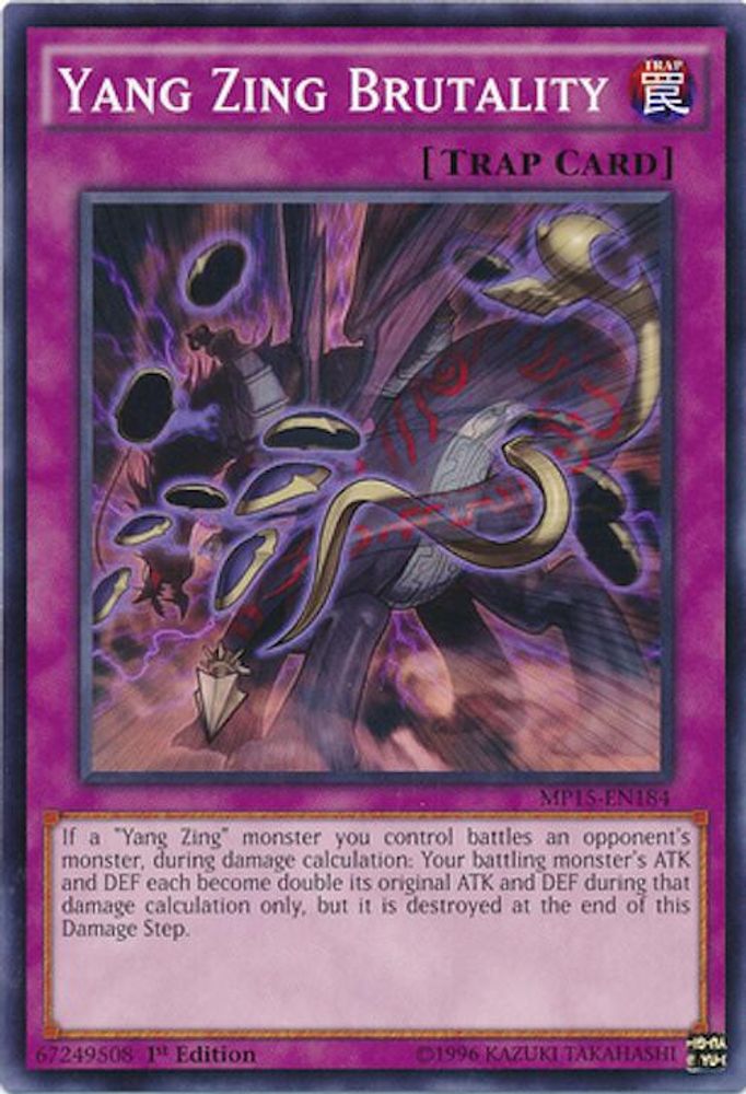 Brutalité de Yang Zing [MP15-EN184] Commun 
