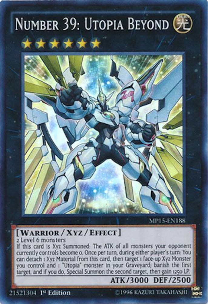 Numéro 39 : Utopia Beyond [MP15-EN188] Super Rare 