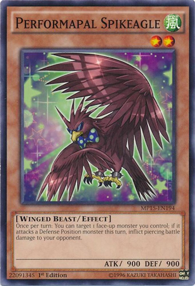 Spikeagle Performapal [MP15-EN194] Commun 