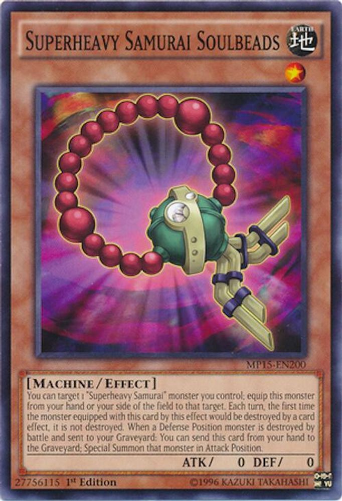 Superheavy Samurai Soulbeads (MP15-EN200) - Common