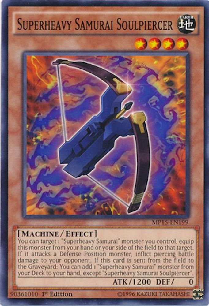 Superheavy Samurai Soulpiercer (MP15-EN199) - Common