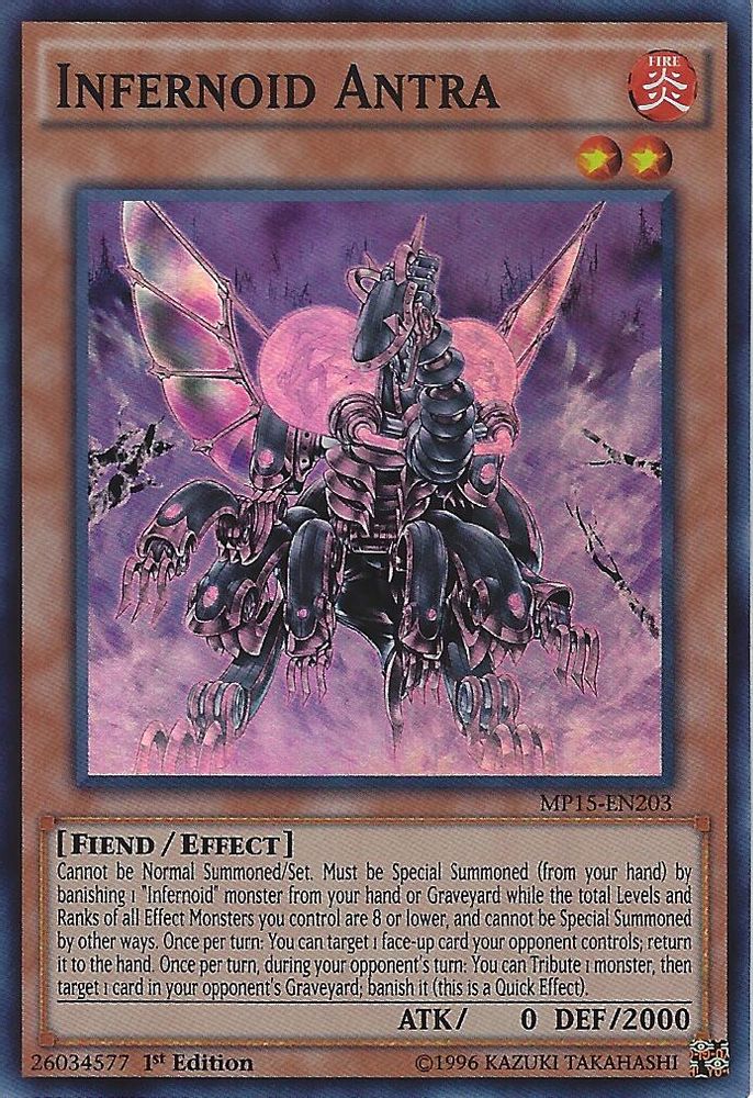 Infernoïde Antra [MP15-EN203] Super Rare 