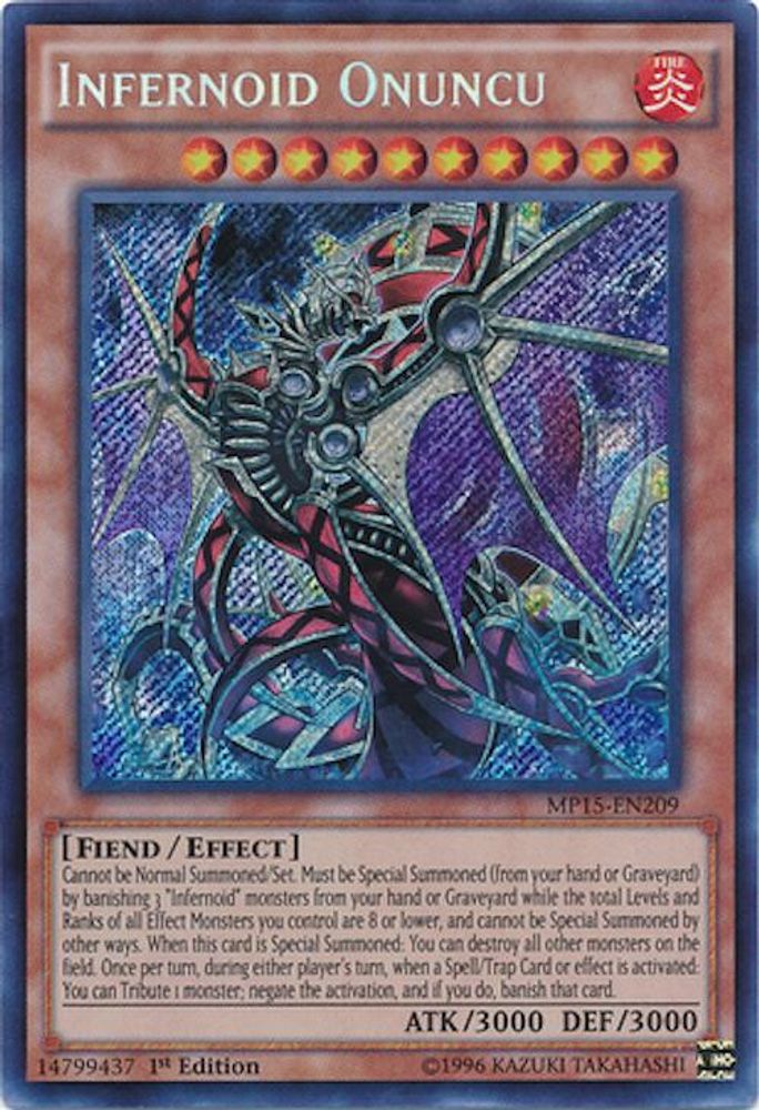 Infernoïde Onuncu [MP15-EN209] Secret Rare 