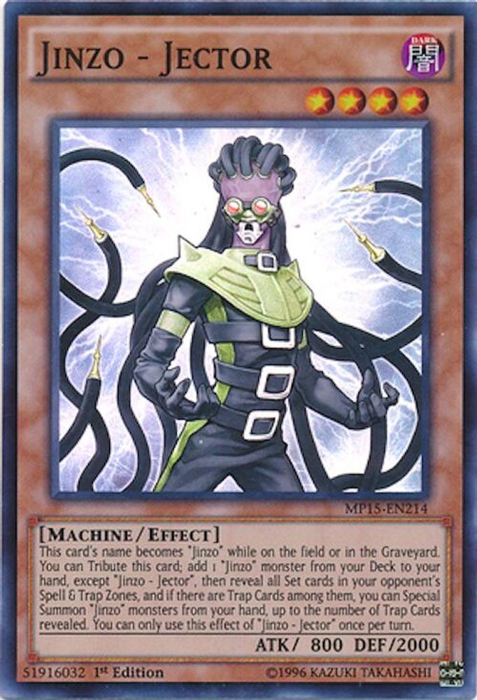 Jinzo - Jector [MP15-EN214] Super Rare 