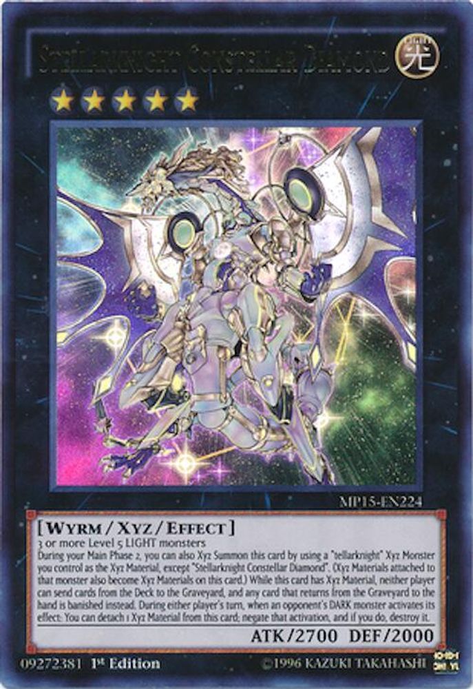 Stellarknight Constellar Diamond (MP15-EN224) - Ultra Rare