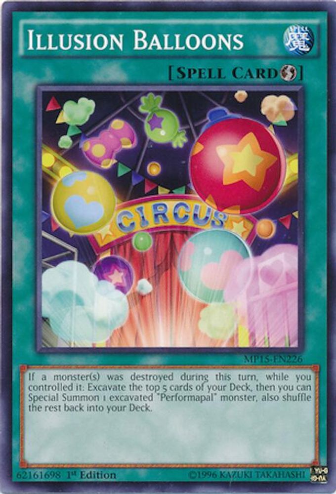 Ballons d'illusion [MP15-EN226] Commun 
