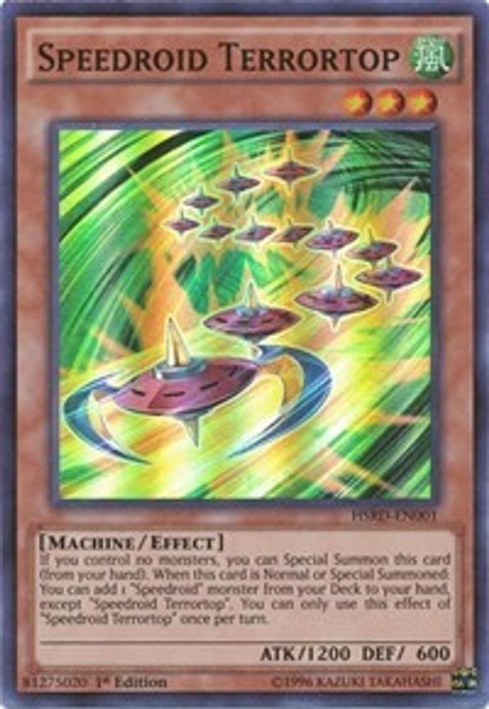 Speedroid Terrortop (HSRD-EN001) - Super Rare