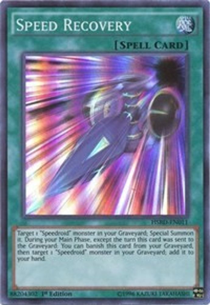Speed Recovery (HSRD-EN011) - Super Rare