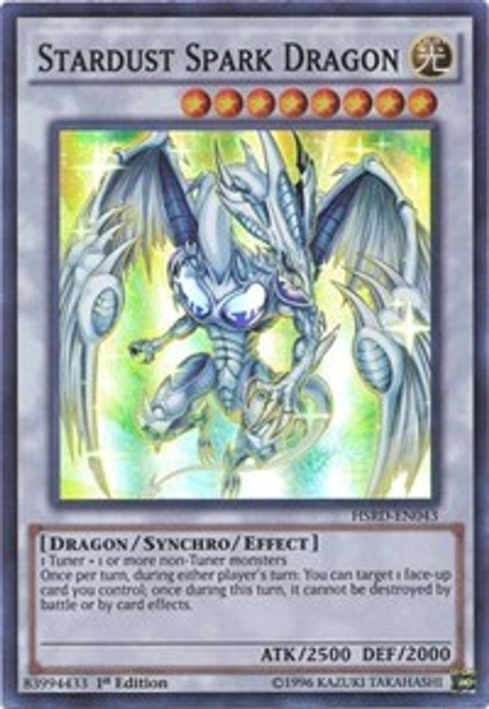 Dragon étincelle Stardust [HSRD-EN043] Super Rare 