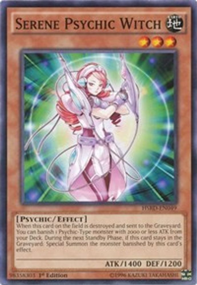 Serene Psychic Witch (HSRD-EN049) - Common