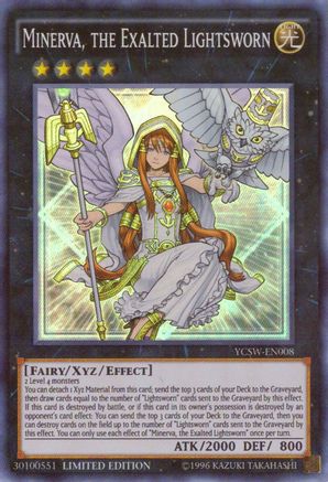 Minerva, le Seigneur Lumière Exalté [YCSW-EN008] Super Rare 