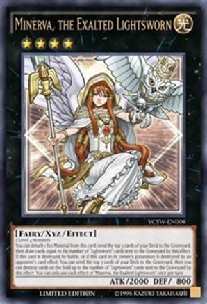 Minerva, le Seigneur Lumière Exalté [YCSW-EN008] Ultra Rare 