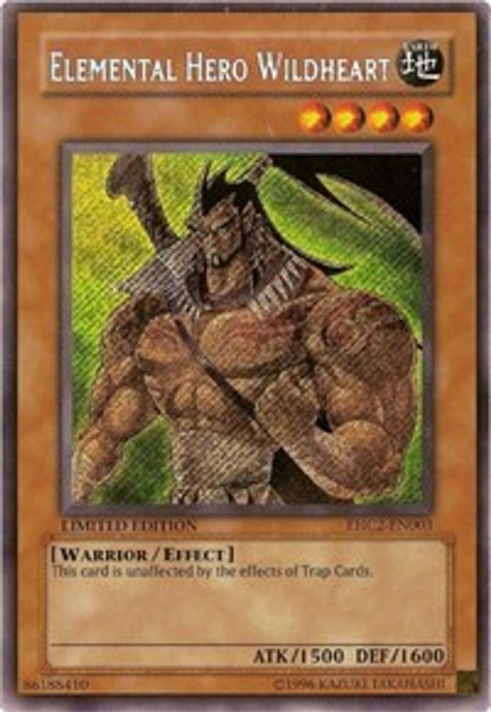 Héros élémentaire Wildheart [EHC2-EN003] Secret Rare 