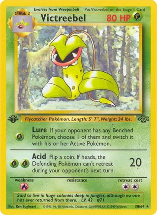 Victreebel (30) (30) 030  - 1st Edition - Rare