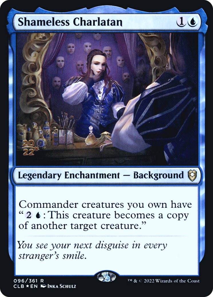 Charlatan sans vergogne [Promotions avant-première de Commander Legends: Battle for Baldur's Gate] 