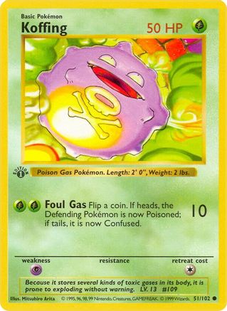 Koffing 051  - Unlimited - Common