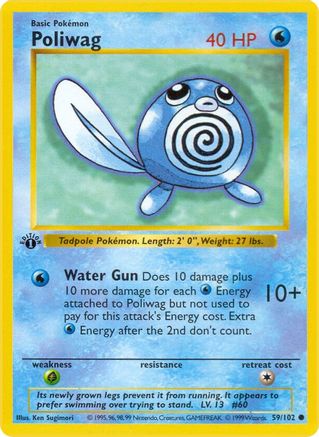 Poliwag 059  - Unlimited - Common