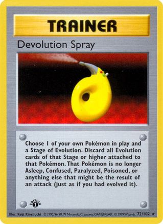Devolution Spray/102  - Unlimited - Rare