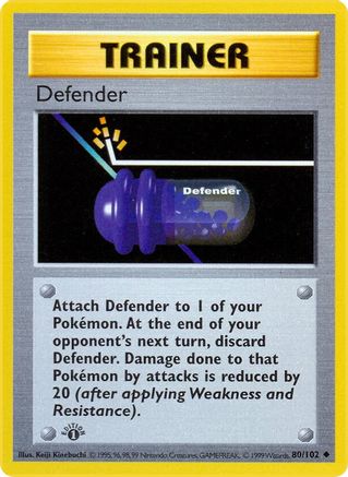 Defender 080/102  - 1st Edition - Uncommon