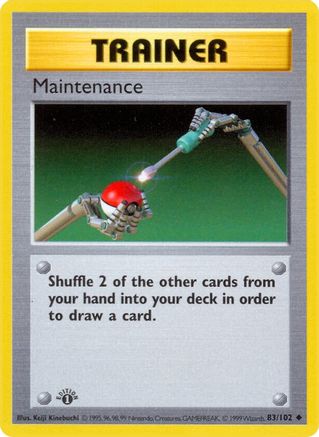 Maintenance 083  - Unlimited - Uncommon